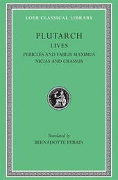Copertina  Plutarch's lives. 3: Pericles and Fabius Maximus ; Nicias and Crassus