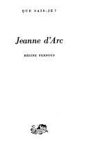 Copertina  Jeanne d'Arc