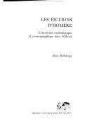 Copertina  Les fictions d'Homère : l'invention mythologique et cosmographique dans l'Odyssée