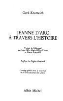 Copertina  Jeanne d'Arc à travers l'histoire