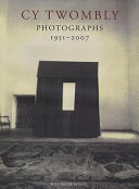 Copertina  CY TWOMBLY : photographs 1951-2007