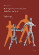 Copertina  Ruhr museum : Katalog der etruskischen und italischen Antiken : mit einigen Stücken aus dem museum Folkwang Essen