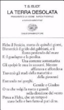 Copertina  La terra desolata ; Frammento di un agone ; Marcia trionfale