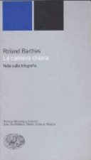 Copertina  La camera chiara: nota sulla fotografia 