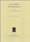 Copertina  La lamina di Demlfeld