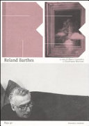 Copertina  Roland Barthes : l'immagine, il visibile