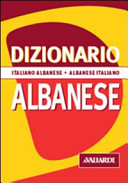 Copertina  Dizionario albanese : italiano albanese, albanese italiano