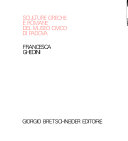 Copertina  Sculture greche e romane del Museo civico di Padova