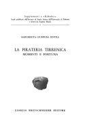 Copertina  La pirateria tirrenica : momenti e fortuna